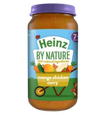 Heinz By Nature Mango Chicken Curry Jar, 7 Months GOODS Boots   