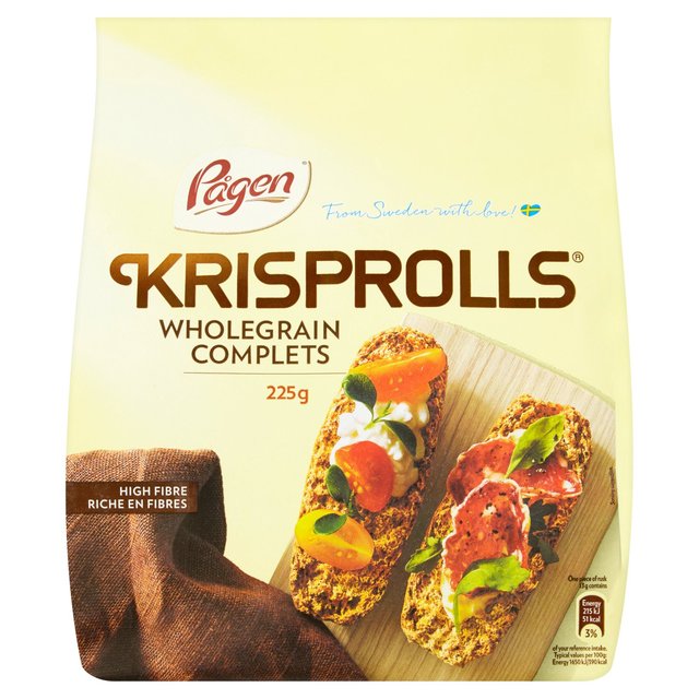 Pagen Krisprolls Wholegrain Complets