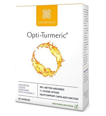 Healthspan Opti-Turmeric - 30 Capsules General Health & Remedies Boots   