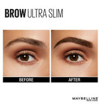 Maybelline Express Brow Ultra Slim Eyebrow Pencil Make Up & Beauty Accessories Boots   