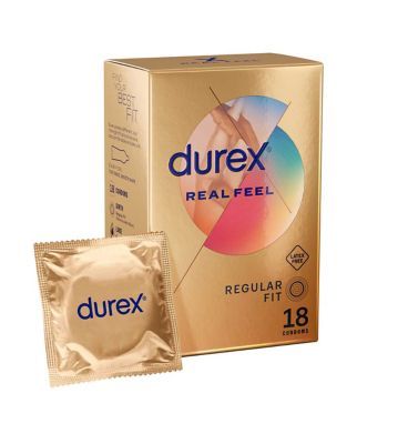 Durex Real Feel Condoms - 18 Pack Intimate Care Boots   