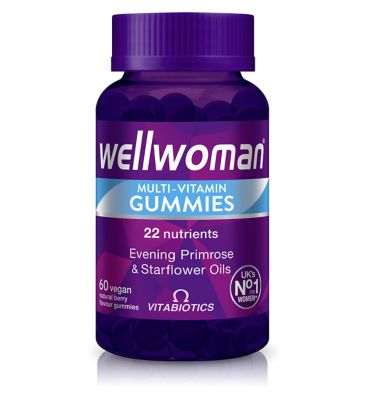 Vitabiotics Wellwoman Multi-Vitamin Gummies 60 Vegan Berry Gummies GOODS Boots   