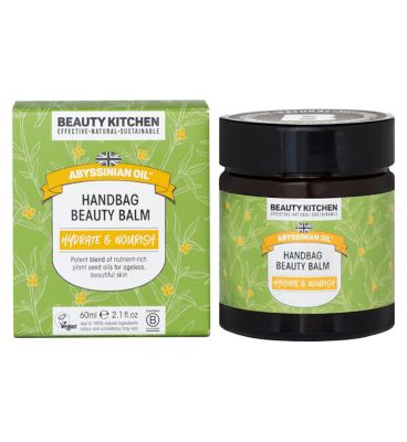 Beauty Kitchen Abyssinian Oil Handbag Beauty Balm 30ml Vegetarian & Vegan Boots   