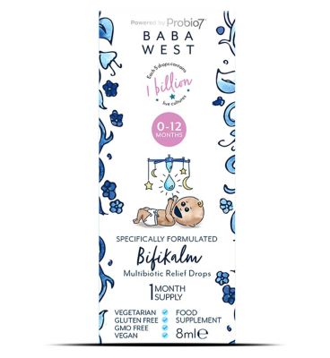 Probio7 Bifikalm Infant Drops 8ml Baby Healthcare Boots   
