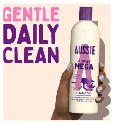 Aussie Mega Mini Shampoo 90ml Make Up & Beauty Accessories Boots   