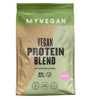 MyVegan Protein Powder Strawberry - 500g Sports, Energy & Wellness Drinks Boots   