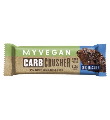 MyVegan Carb Crusher Bar Chocolate Sea Salt - 60g Sports, Energy & Wellness Drinks Boots   