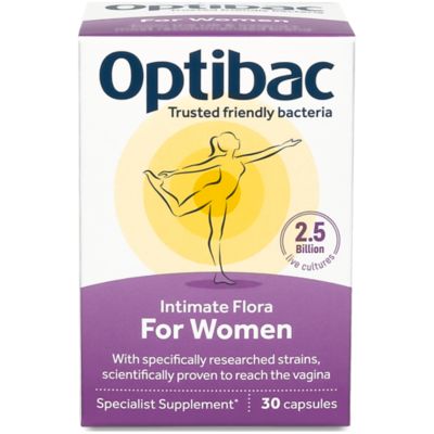 Optibac Intimate Flora For Women - 30 Capsules Health Care Boots   