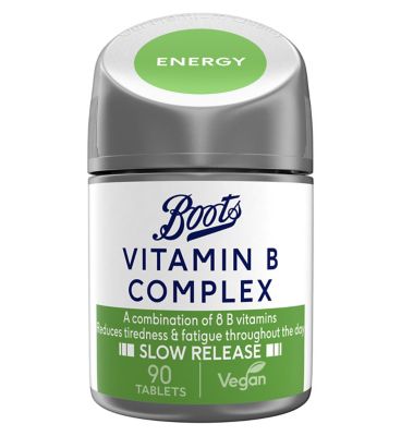 Boots Vitamin B Complex 90 Tablets (3 months supply) - McGrocer