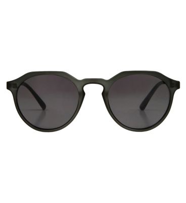 French Connection Men's Sunglasses - Matte Grey and Gunmetal Frame GOODS Boots   