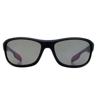 FCUK Sport Sunglasses - Matte Black Frame GOODS Boots   