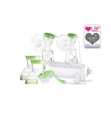 MAM 2 in 1 Double Breast Pump Baby Accessories & Cleaning Boots   
