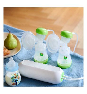 MAM 2 in 1 Double Breast Pump Baby Accessories & Cleaning Boots   