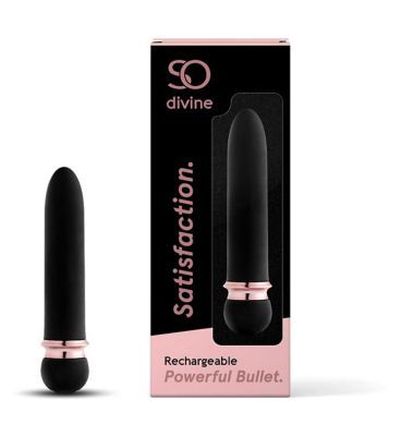 So Divine 10 Function Powerful Rechargeable Bullet - Satisfaction Intimate Care Boots   