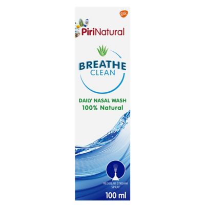 PiriNatural Breathe Clean Daily Nasal Wash - 100ml