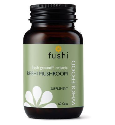 Fushi Reishi Mushroom Organic Supplement - 60 Caps Vegetarian & Vegan Boots   