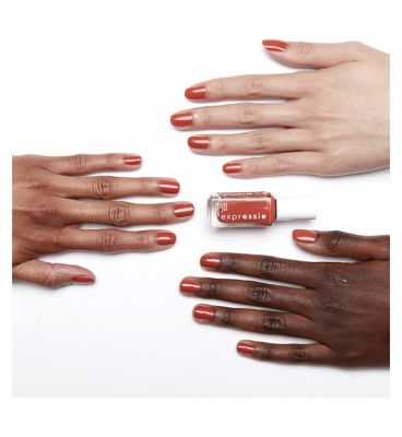 Essie ExprEssie Quick Dry Formula, Orange Coral Red Nail Polish 160 In A Flash Sale Make Up & Beauty Accessories Boots   