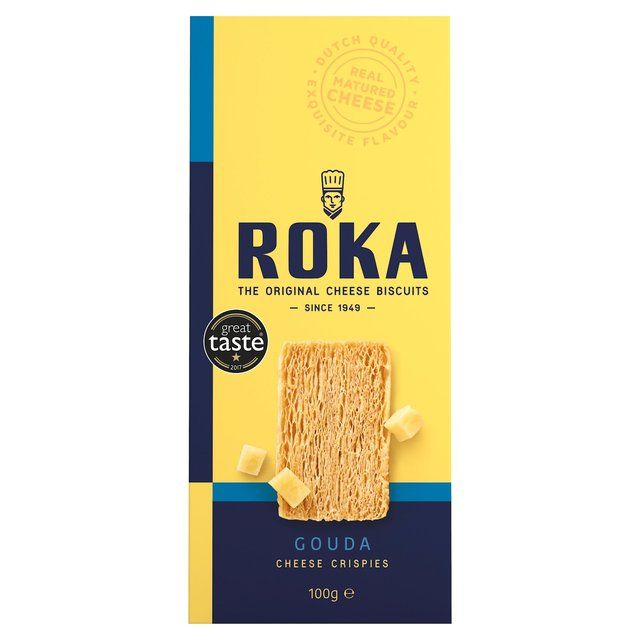 Roka Cheese Crispies Food Cupboard M&S Default Title  