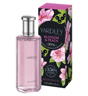 Yardley Blossom & Peach EDT 125ml Make Up & Beauty Accessories Boots   