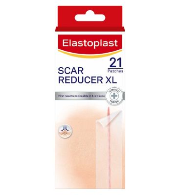 Elastoplast Scar Reducer XL Patches 3cm x 14.6cm, 21 Patches