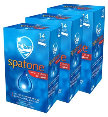 Spatone Original 42 Day Bundle: 3 x Spatone Daily Iron Shots 14s General Health & Remedies Boots   