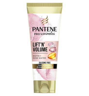 Pantene Miracles Lift & Volume Hair Silicone Free Conditioner with Biotin 275ml GOODS Boots   