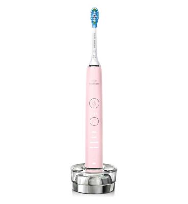 Philips Sonicare DiamondClean 9000 Electric toothbrush with app, Pink - HX9911/53 Dental Boots   