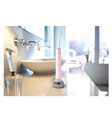 Philips Sonicare DiamondClean 9000 Electric toothbrush with app, Pink - HX9911/53 Dental Boots   