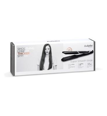 BaByliss Super Smooth Wide Straightener Haircare & Styling Boots   