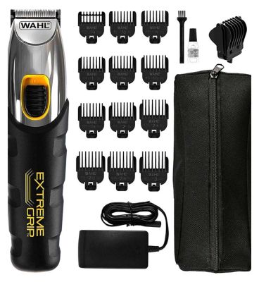 Wahl Trimmer Kit Extreme Grip Multi Men's Toiletries Boots   