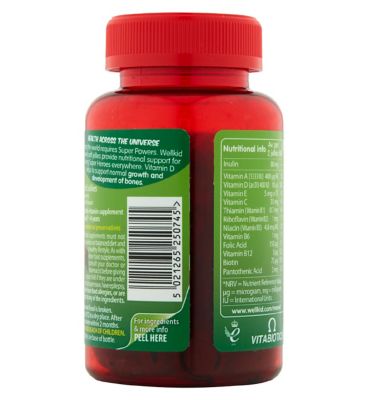 Vitabiotics Wellkid Marvel Multi-vits 50 Vegan Soft Jellies General Health & Remedies Boots   