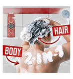 Old Spice Shower Gel & Shampoo For Men 400ml Men's Toiletries Boots   