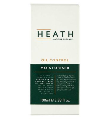 Heath Oil Control Moisturiser 100ml Men's Toiletries Boots   