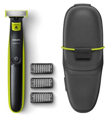 Philips OneBlade Gift Set for Face Trimming, Edging & Shaving QP2520/65