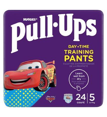 Huggies Pull-Ups Explorers, Boy, Size 1.5-3 Years, Nappy Size 4-5 , 24 BIG KID Pants