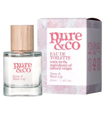 Pure & Co Peony and Water Lily eau de toilette 50ml Perfumes, Aftershaves & Gift Sets Boots   