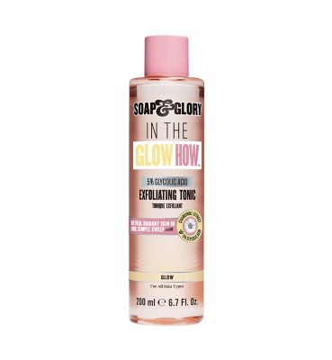 Soap and Glory 'In The Glow How' 5% Glycolic Acid Exfoliating Tonic