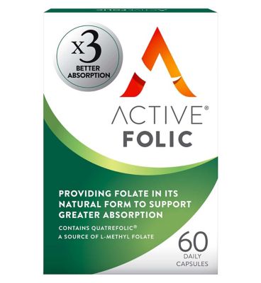 Active Folic Daily Capsules 60s Mums Boots   