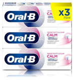 Oral-B Sensitivity & Gum Calm 3 Month Toothpaste Bundle - Gentle White Accessories & Cleaning Boots   