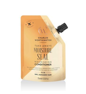 Charles Worthington Moisture Seal Conditioner Takeaway 75ml Haircare & Styling Boots   