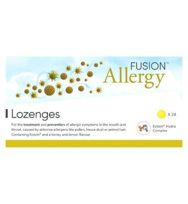 Fusion Allergy Lozenges 24s First Aid Boots   