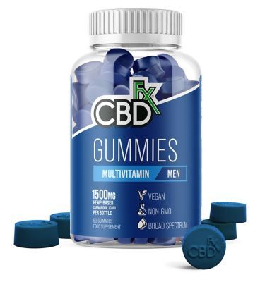 CBDfx Gummies Multivitamin for Men 1500mg - 60 Gummies General Health & Remedies Boots   