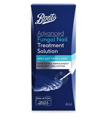 Boots Advanced Fungal Nail Treatment Solution 4ml First Aid Boots   