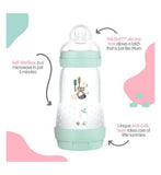 MAM Baby's First Bottle Set Including Anti Colic Self Sterilising Bottles and Bottle Teats - Shell Toys & Kid's Zone Boots   