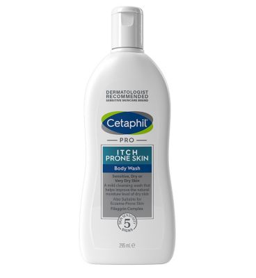 Cetaphil PRO Itch Prone Skin Body Wash, Sensitive Skin Cleanser with Shea Butter 295ml GOODS Boots   