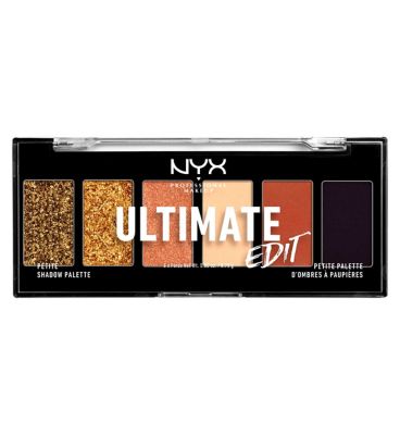 NYX Professional Makeup Ultimate Shadow Palette Utopia 7 shades Vegetarian & Vegan Boots   