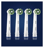 Oral-B CrossAction Toothbrush Head with CleanMaximiser Technology, 4 Pack Dental Boots   