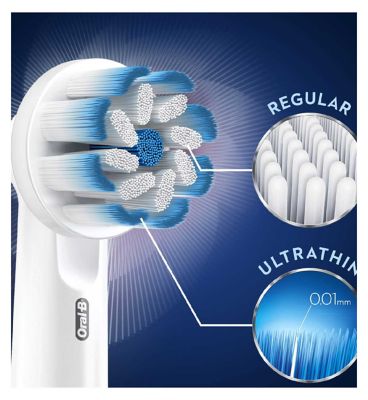 Oral-B Sensitive Clean Toothbrush Head, 8 Pack Dental Boots   