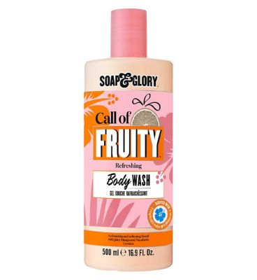 Soap & Glory Call Of Fruity Body Wash 500ml Make Up & Beauty Accessories Boots   