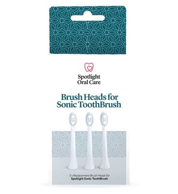 Spotlight Oral Care Sonic Toothbrush Replacement Heads